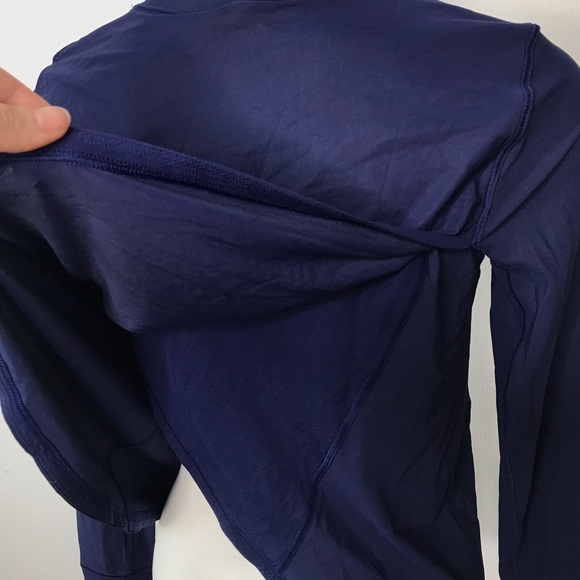 SOLD ❌ Lululemon Open Back Long Sleeve Top - Picture 4 of 4